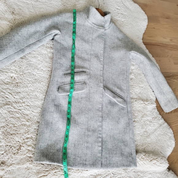 J.Crew Cocoon Coat Size 0 - Picture 12 of 15